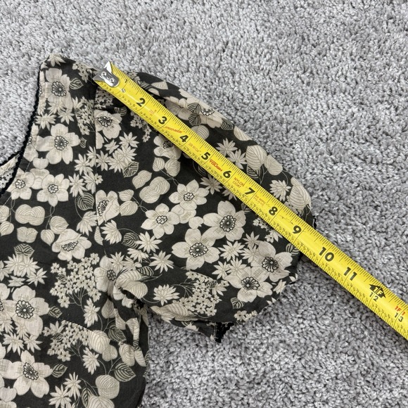 Natural Life Lucia Maxi Dress Womens M Mixed Media Cottagecore Prairie Peasant - Picture 8 of 15